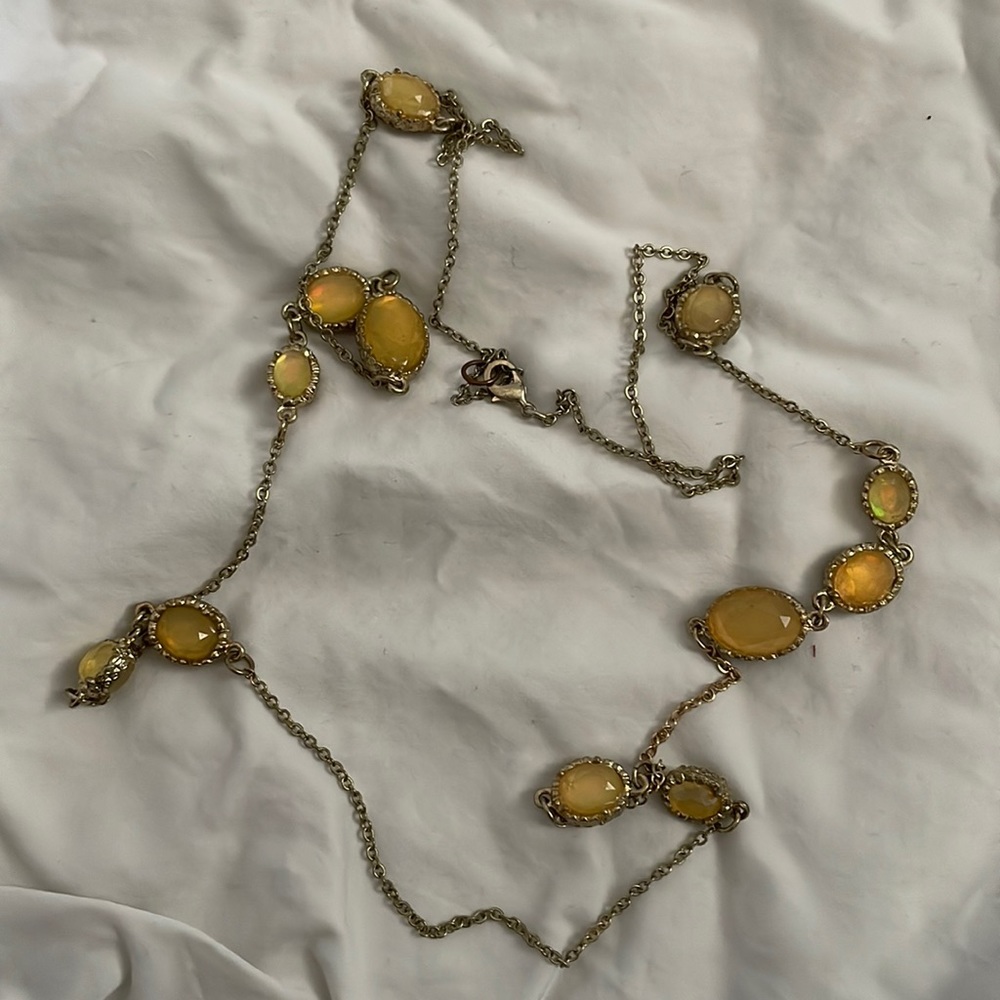 “Vintage” long necklace